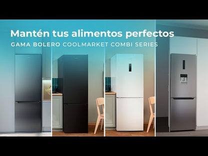Cecotec Bolero CoolMarket Combi 356 Grey Glass Frigorífico