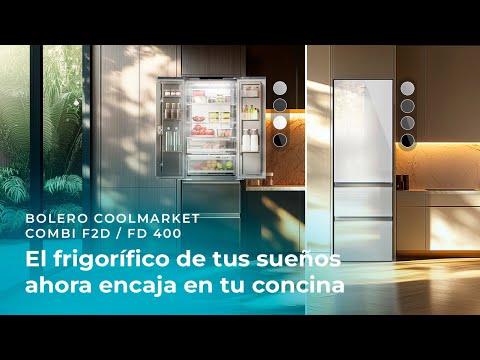 Cecotec Bolero CoolMarket F2D 400 Dark E Frigorífico NoFrost