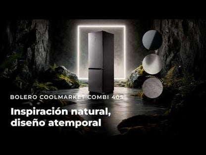 Cecotec Bolero CoolMarket Combi 405 MC Frigorífico Inox NoFrost