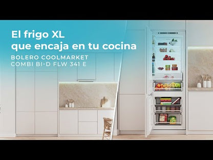 Cecotec Bolero CoolMarket Frigorífico Combi Total NoFrost 341L Blanco