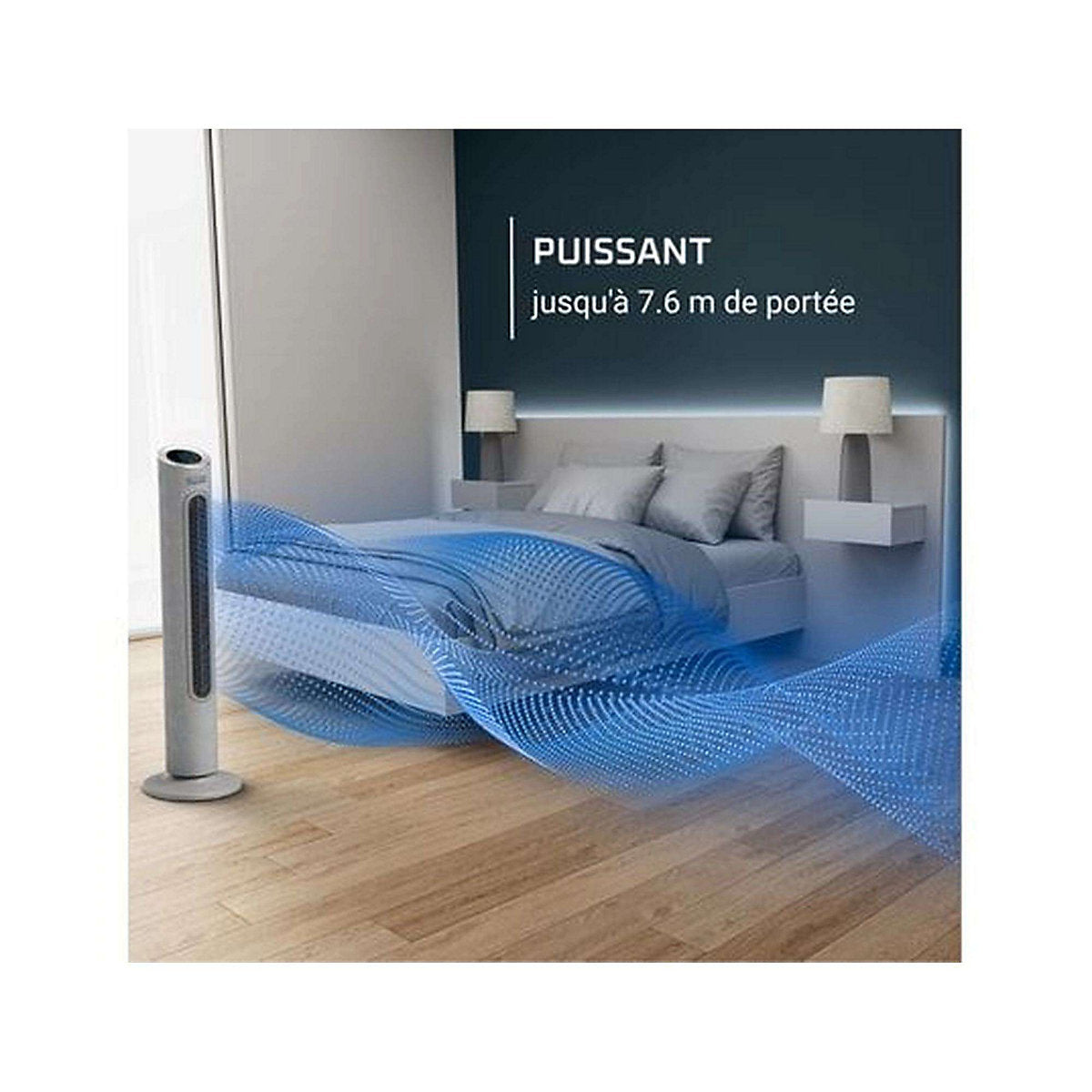 Rowenta VU6980F0 Ventilador Gris Sin Control Remoto de Aire