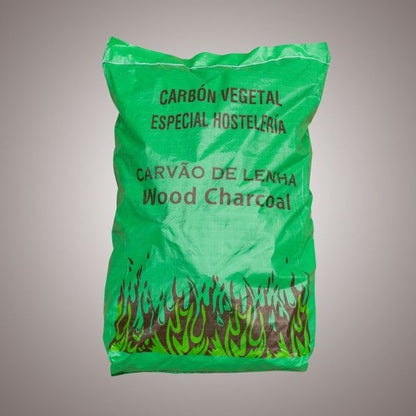 Carbón Vegetal de Encina 15 kg para Parrilla y Barbacoa