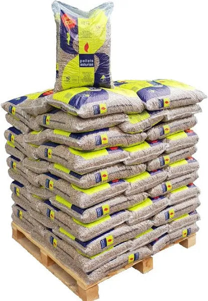 Pellets Asturias Palé de 72 Sacos BSXBP