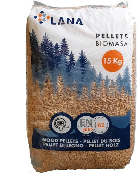 Pellets de Madera Ø6mm EN Plus A1