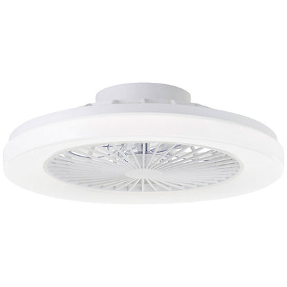 Siano Plafón con Ventilador LED 48 cm 40 W Blanco
