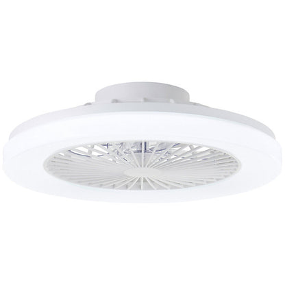 Siano Plafón con Ventilador LED 48 cm 40 W Blanco