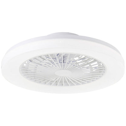 Siano Plafón con Ventilador LED 48 cm 40 W Blanco