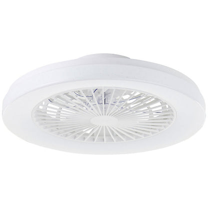 Siano Plafón con Ventilador LED 48 cm 40 W Blanco
