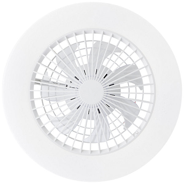 Siano Plafón con Ventilador LED 48 cm 40 W Blanco