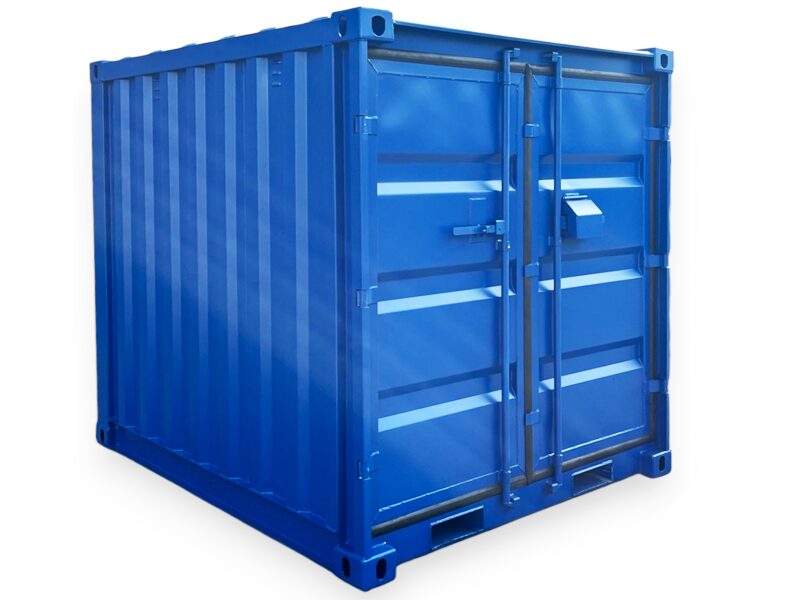 Container 8 Piedi Nuovo Ral 5010 Standard Steel