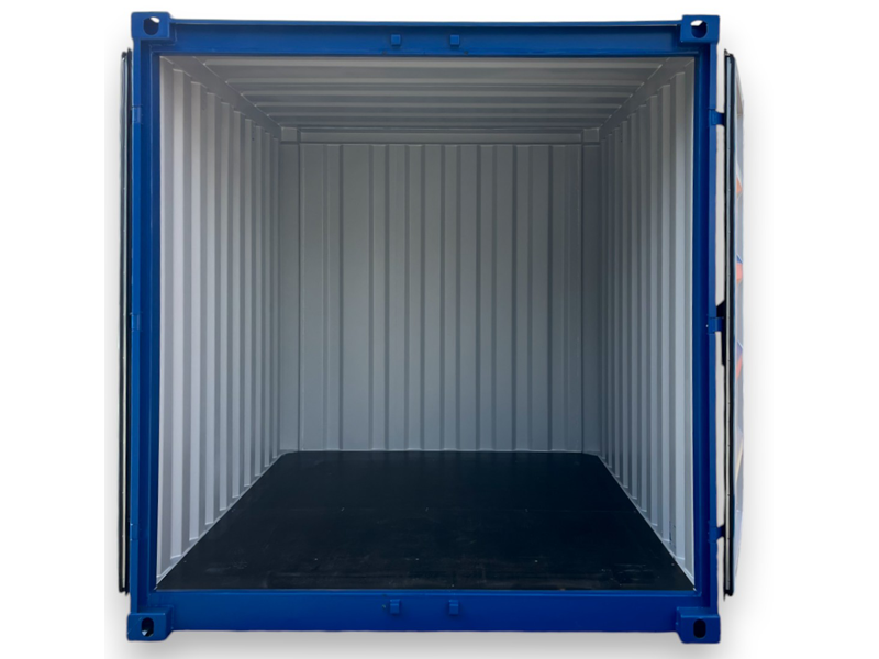 Container 8 Piedi Nuovo Ral 5010 Standard Steel