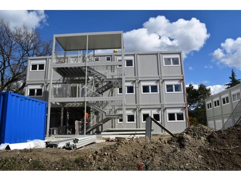 Struttura Ufficio Cantiere 17.5 m x 18 m x 7.5 m