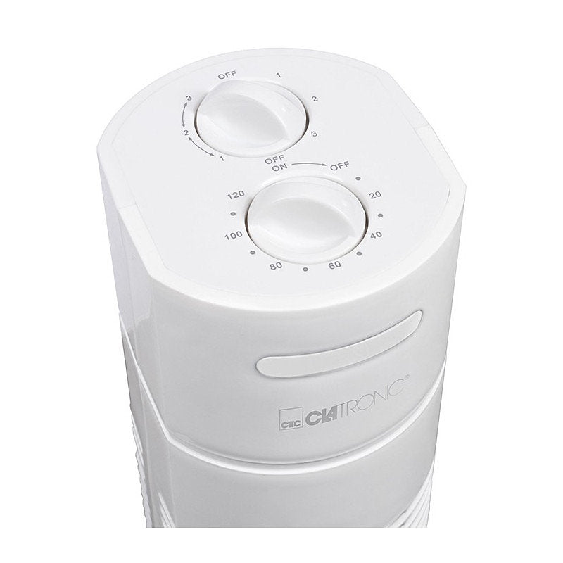 Clatronic TVL 3770 Ventilador Torre Oscilante Blanco