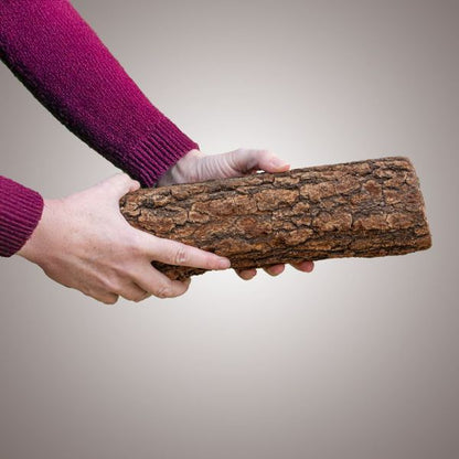 Leña de Encina y Roble 14 kg para Chimenea y Barbacoa