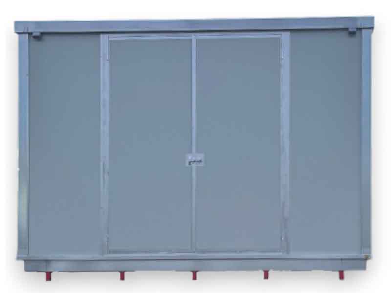 Box Prefabbricato Vasca di Raccolta 400x230 h240 Porta Frontale