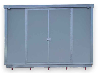 Box Prefabbricato Vasca di Raccolta 400x230 h240 Porta Frontale