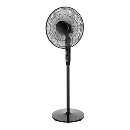 Ventilador de Pie 3 Velocidades 40 cm Negro