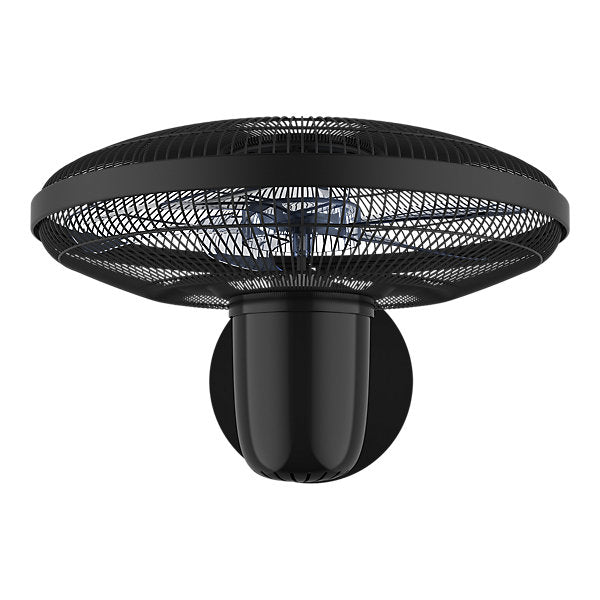 Ventilador de Pie 3 Velocidades 40 cm Negro