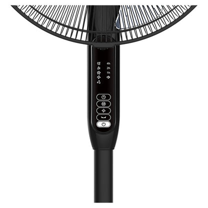 Ventilador de Pie 3 Velocidades 40 cm Negro