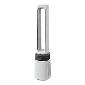 Ventilador Columna GoodHome GHBF10-12HDC Blanco Purificador Integrado Oscilante