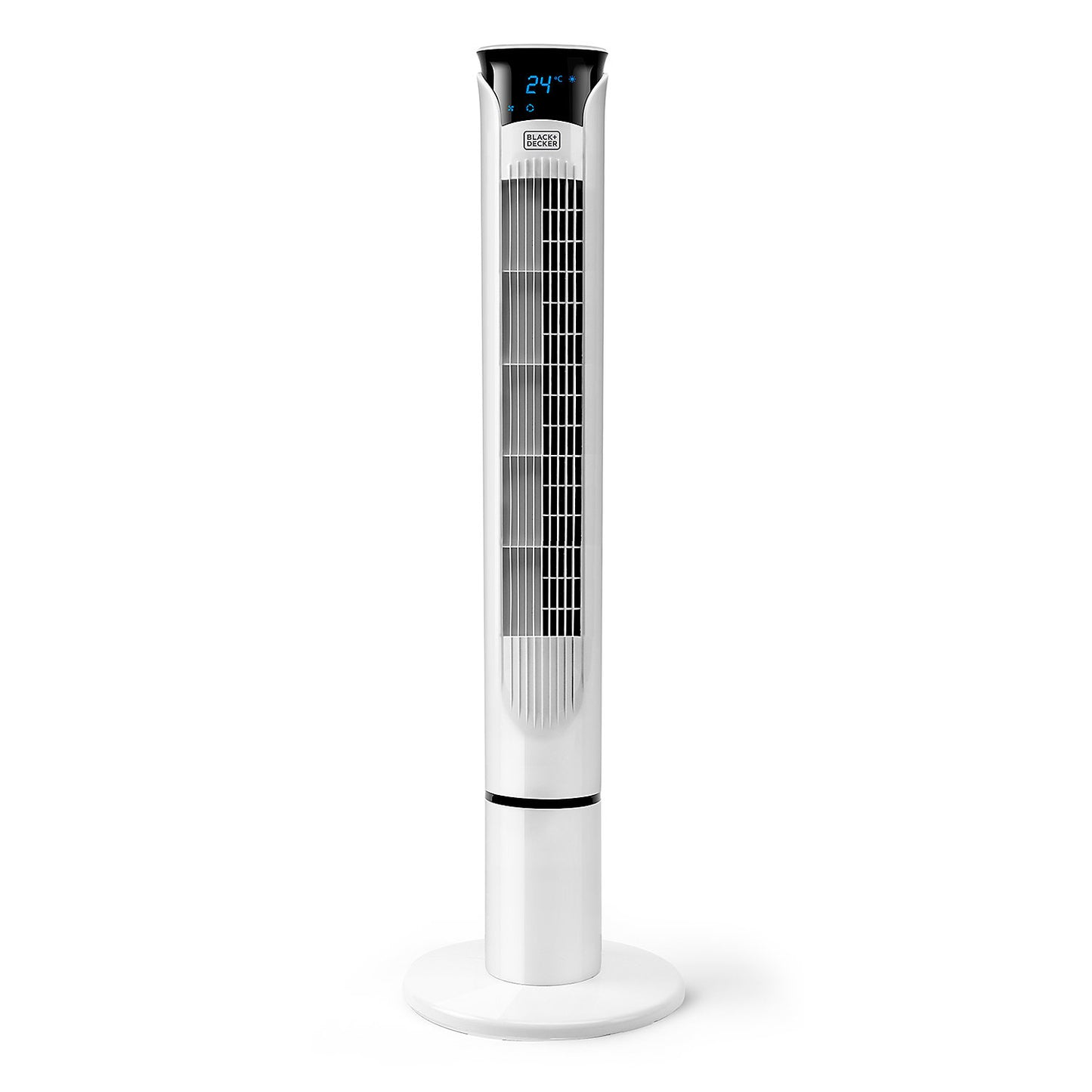 Black & Decker Ventilador de Columna Oscilante 101 cm 45 W Blanco