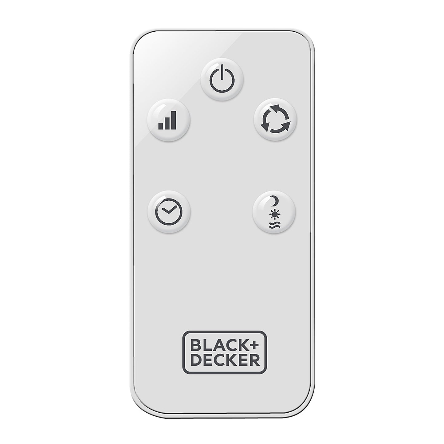 Black & Decker Ventilador de Columna Oscilante 101 cm 45 W Blanco