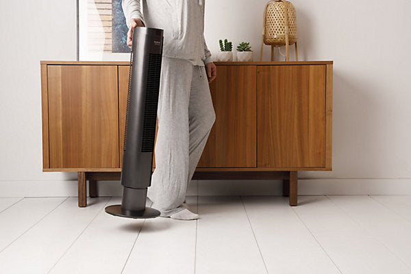 Taurus Ventilador Columna Oscilante 86 cm 50 W Negro