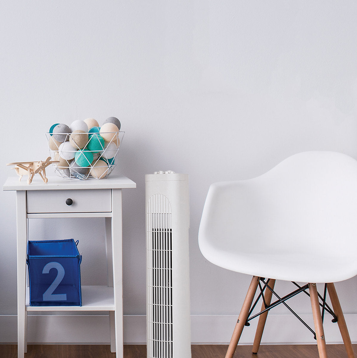 Ventilador de Columna Oscilante 76 cm 3 Velocidades