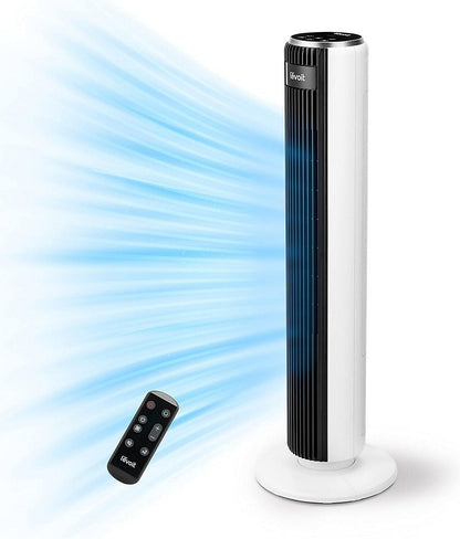 Levoit Ventilador Columna 28dB 5 Velocidades + Control Remoto