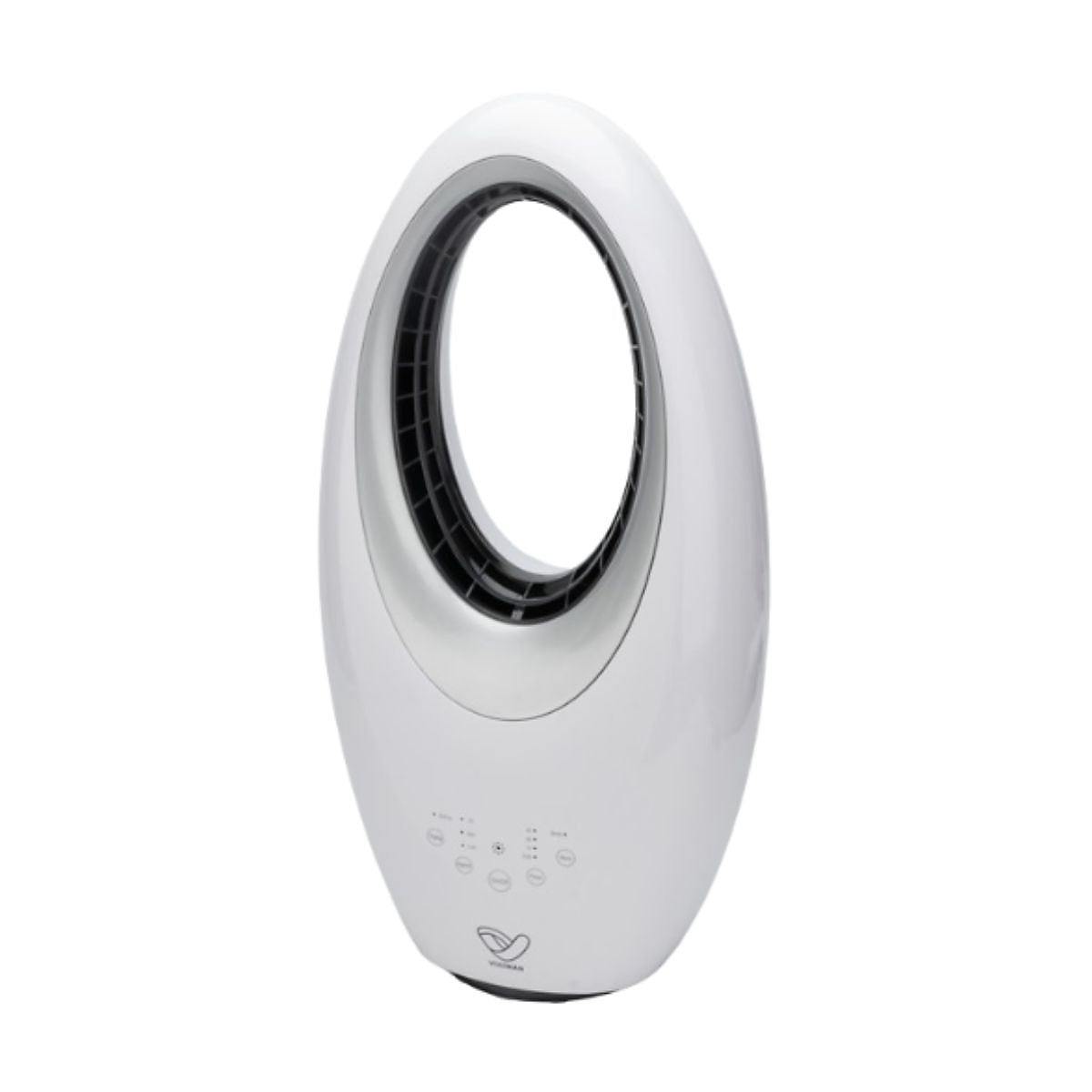 Voltman Ventilador de Columna Sin Aspas 60W Motor Silencioso Blanco