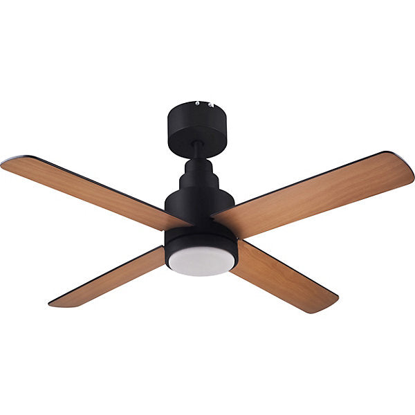 GoodHome Burbank Ventilador de techo LED negro 106 cm 15 m²