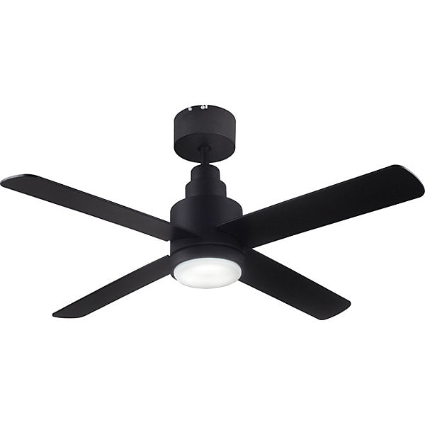 GoodHome Burbank Ventilador de techo LED negro 106 cm 15 m²