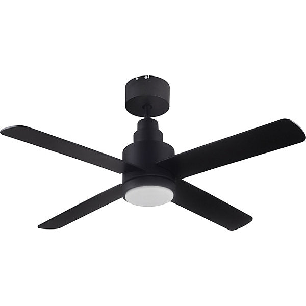 GoodHome Burbank Ventilador de techo LED negro 106 cm 15 m²