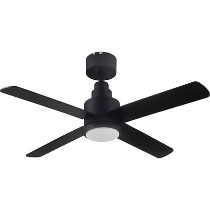 GoodHome Burbank Ventilador de techo LED negro 106 cm 15 m²