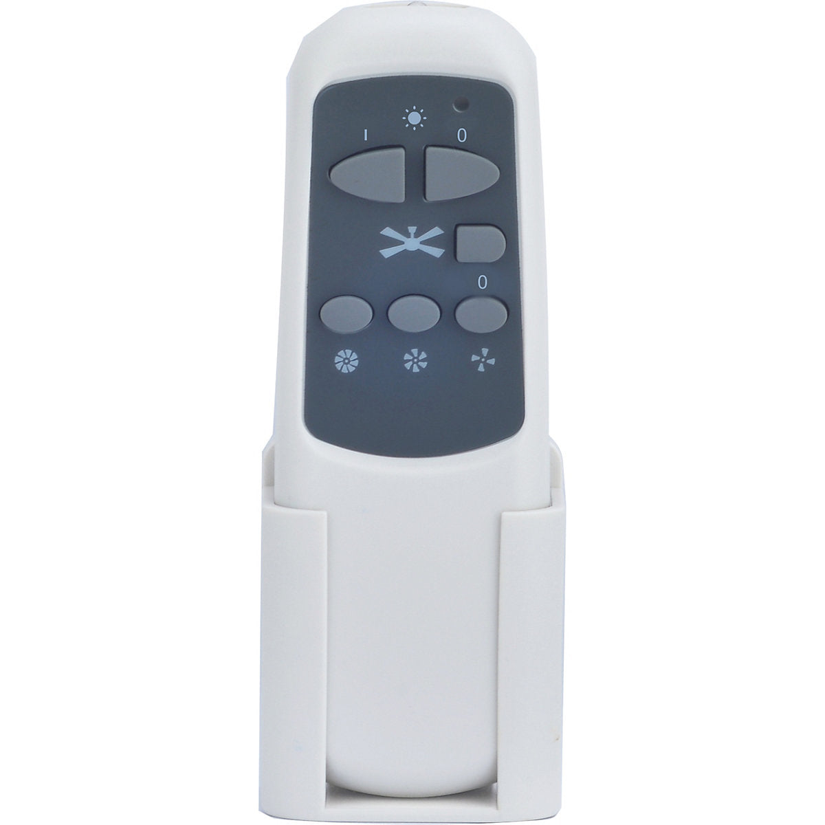 GoodHome Hanki Ventilador de Techo con Luz Reversible Plata 132 cm