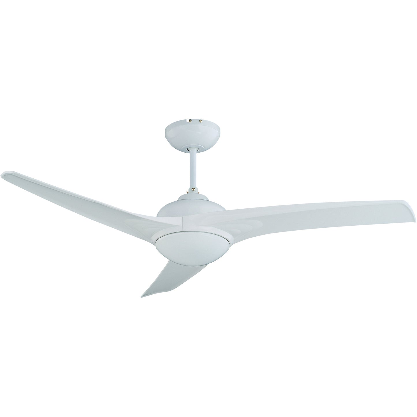 GoodHome Linto Ventilador de Techo con Luz Blanco 132 cm