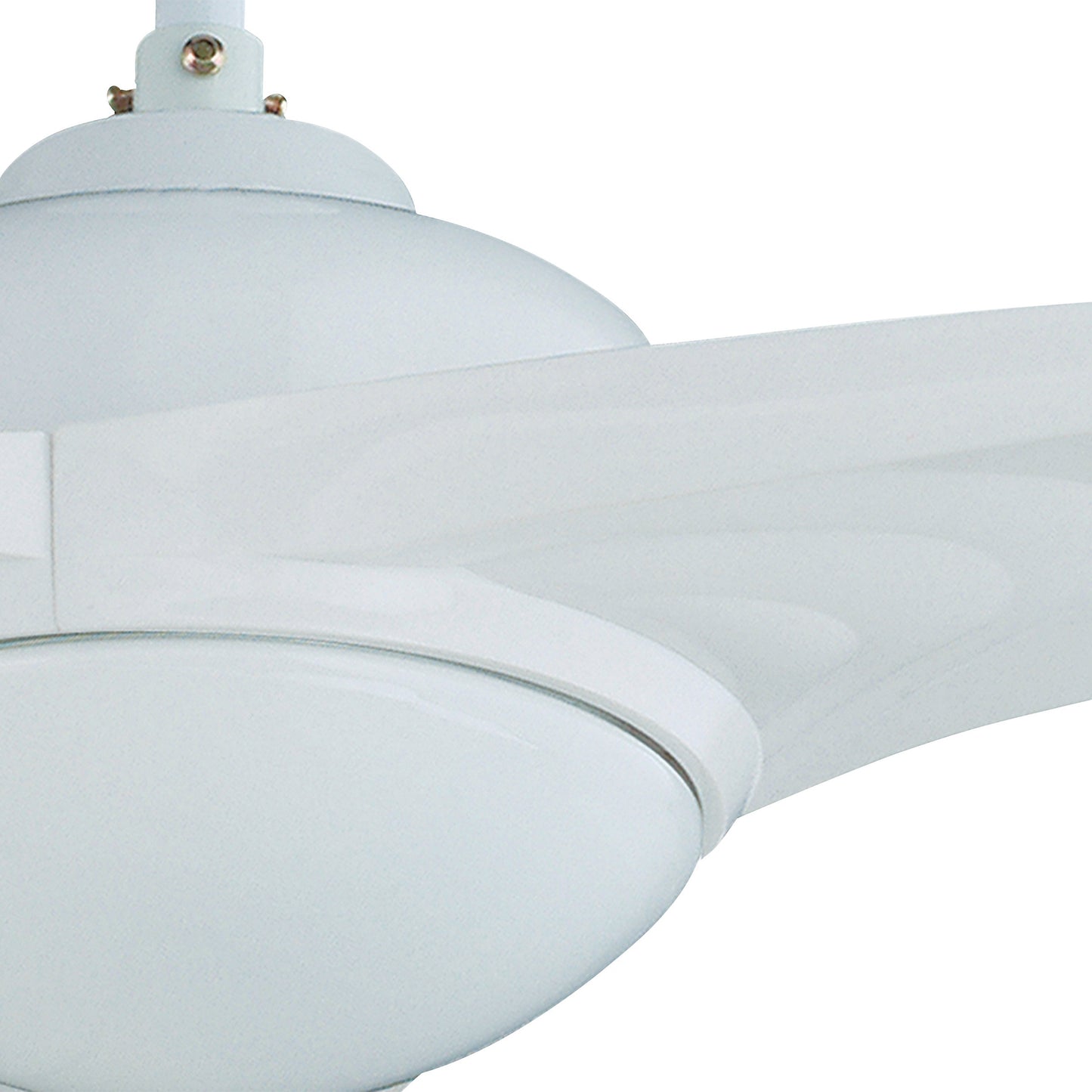 GoodHome Linto Ventilador de Techo con Luz Blanco 132 cm