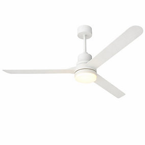 Seynave Fernando Ventilador de Techo LED Blanco 152 cm