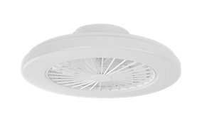 Seynave Ricardo Ventilador Techo Luz LED Blanco Ø50 cm
