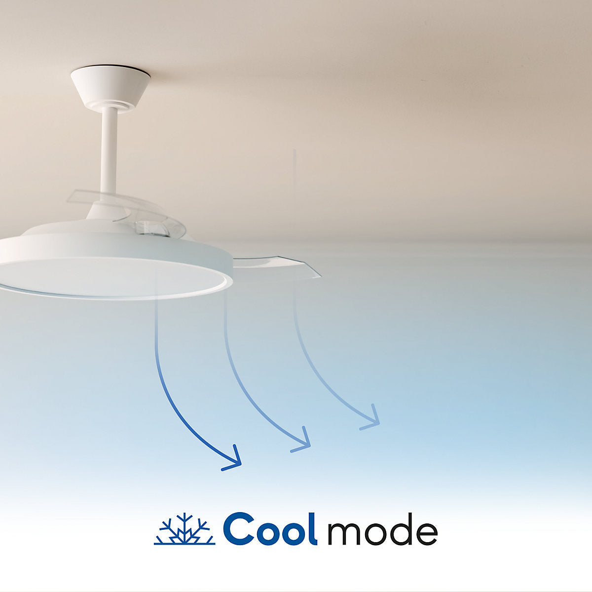 Sulion Ventilador Techo LED Ø 107 Cm con Control Remoto