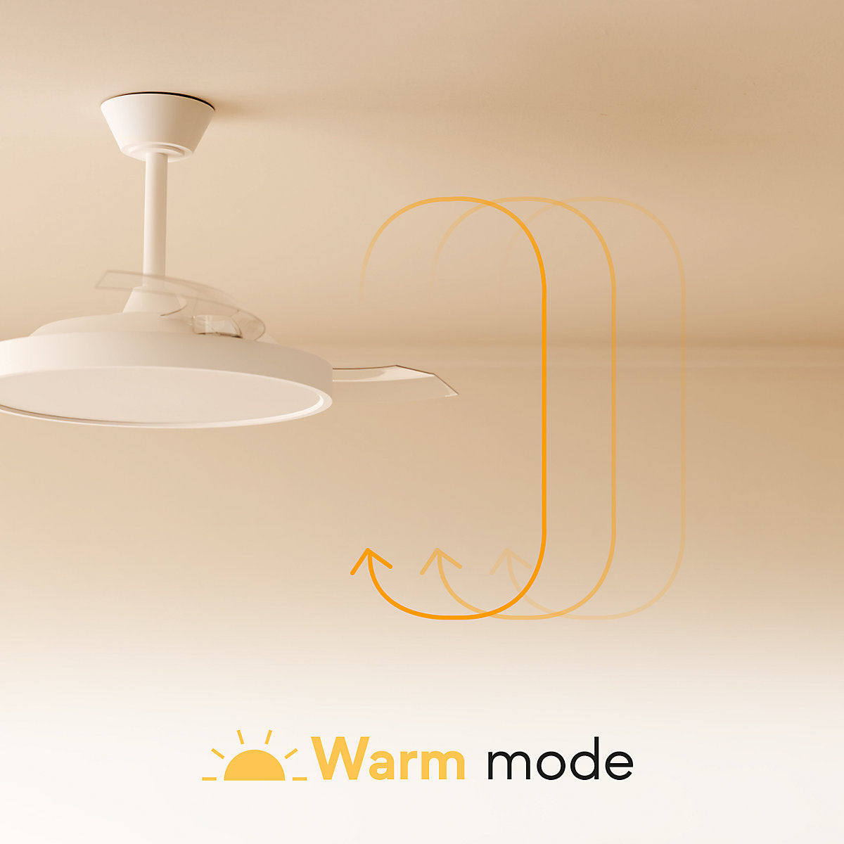 Sulion Ventilador Techo LED Ø 107 Cm con Control Remoto