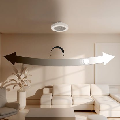 Sulion Ventilador Techo LED Ø 50 cm, Mando Incluido