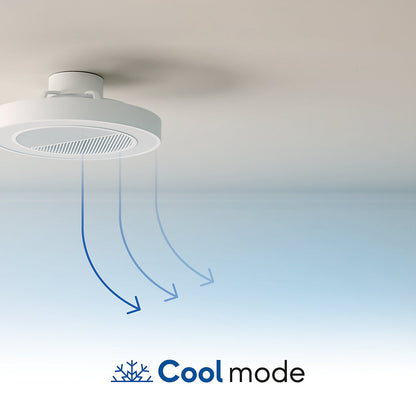 Sulion Ventilador Techo LED Ø 50 cm, Mando Incluido