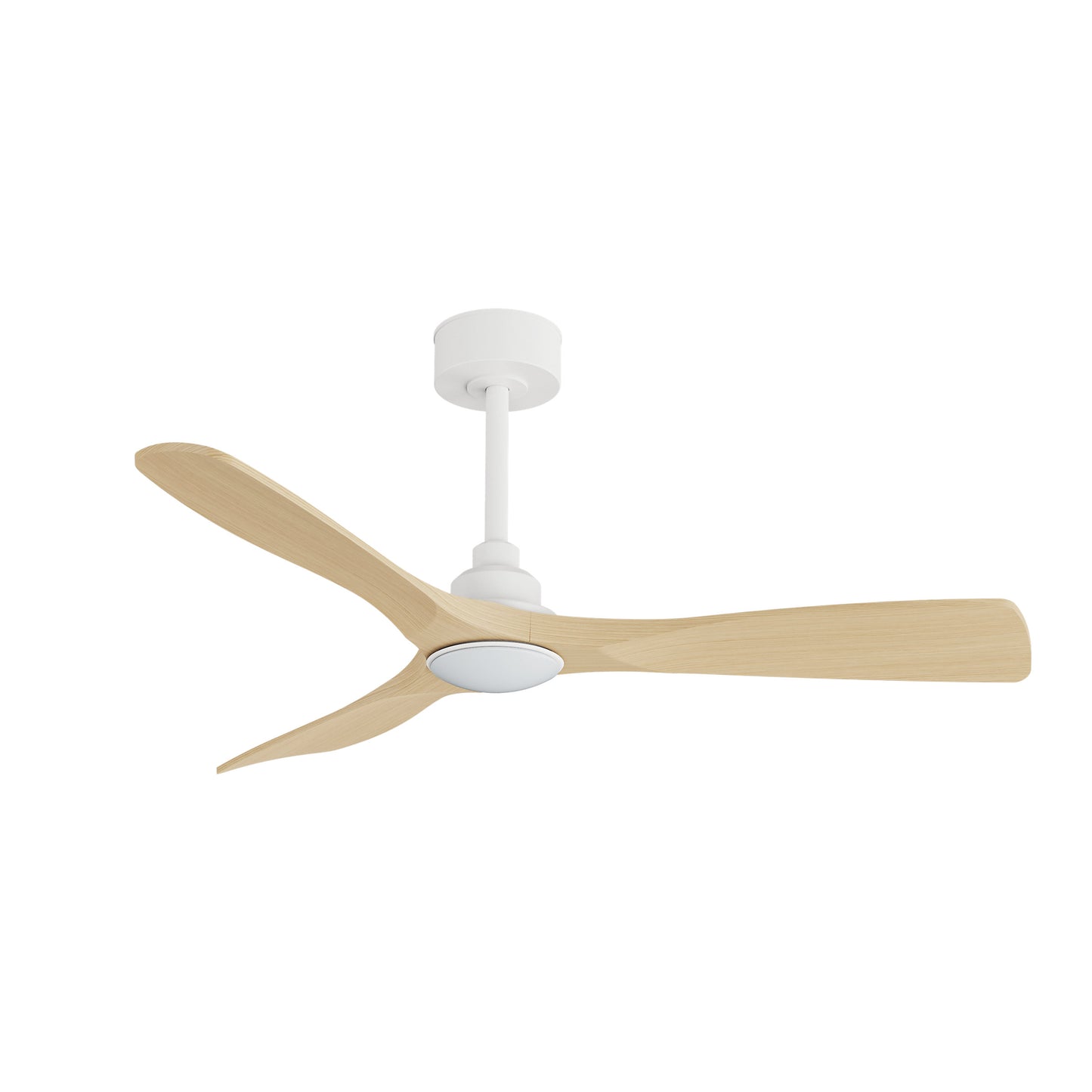 Sulion Ventilador de Techo LED 122 cm Efecto Madera Clara