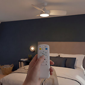 Ventilador GoodHome de Techo LED 107 cm - Mando