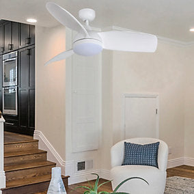 Ventilador GoodHome de Techo LED 107 cm - Mando