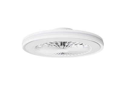 Seynave Sergio Ventilador de techo LED RGB Blanco Ø46 cm