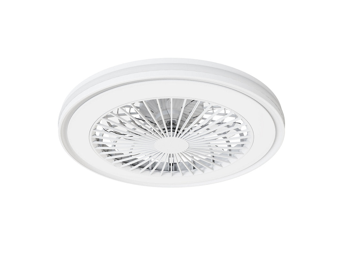 Seynave Sergio Ventilador de techo LED RGB Blanco Ø46 cm