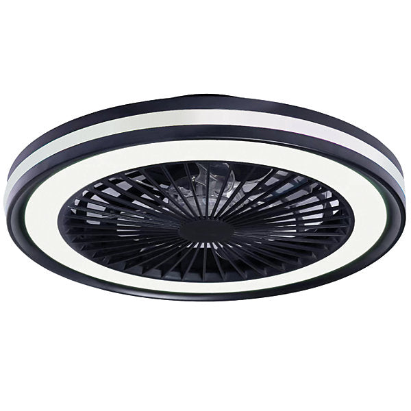 Ventilador de Techo Seynave Sergio LED RGB Negro 46 cm