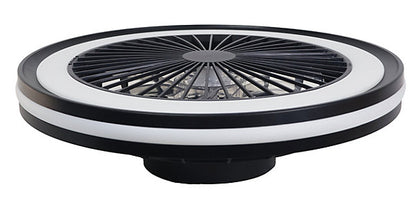 Ventilador de Techo Seynave Sergio LED RGB Negro 46 cm